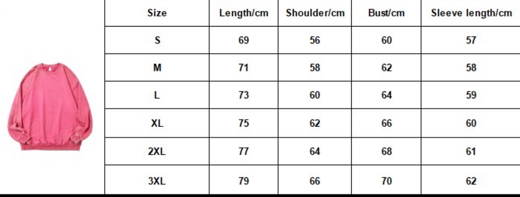 Pink Acid Wash “Live,Laugh,Love” Sweater