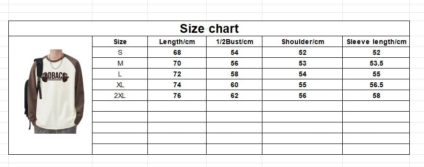 Long Sleeve DBAC - Brown/White