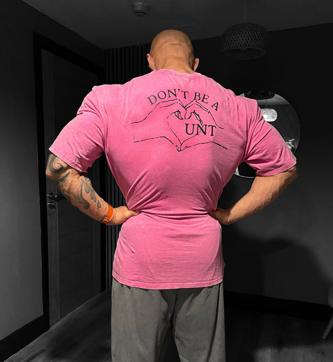 PRE-ORDER!! Oversized DBAC - Pink Acid Wash Main Image