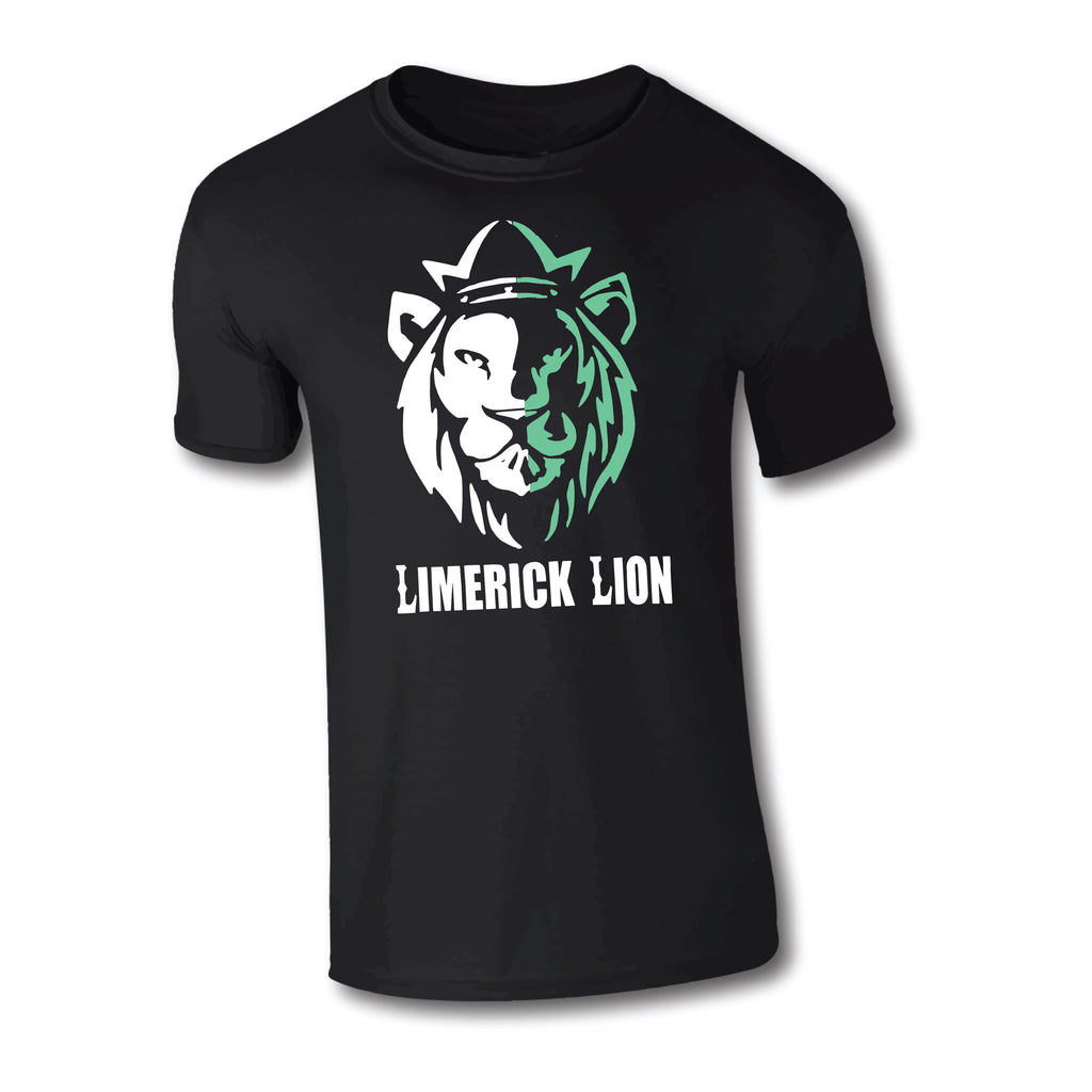 Limerick Lion T-Shirt (BLACK)