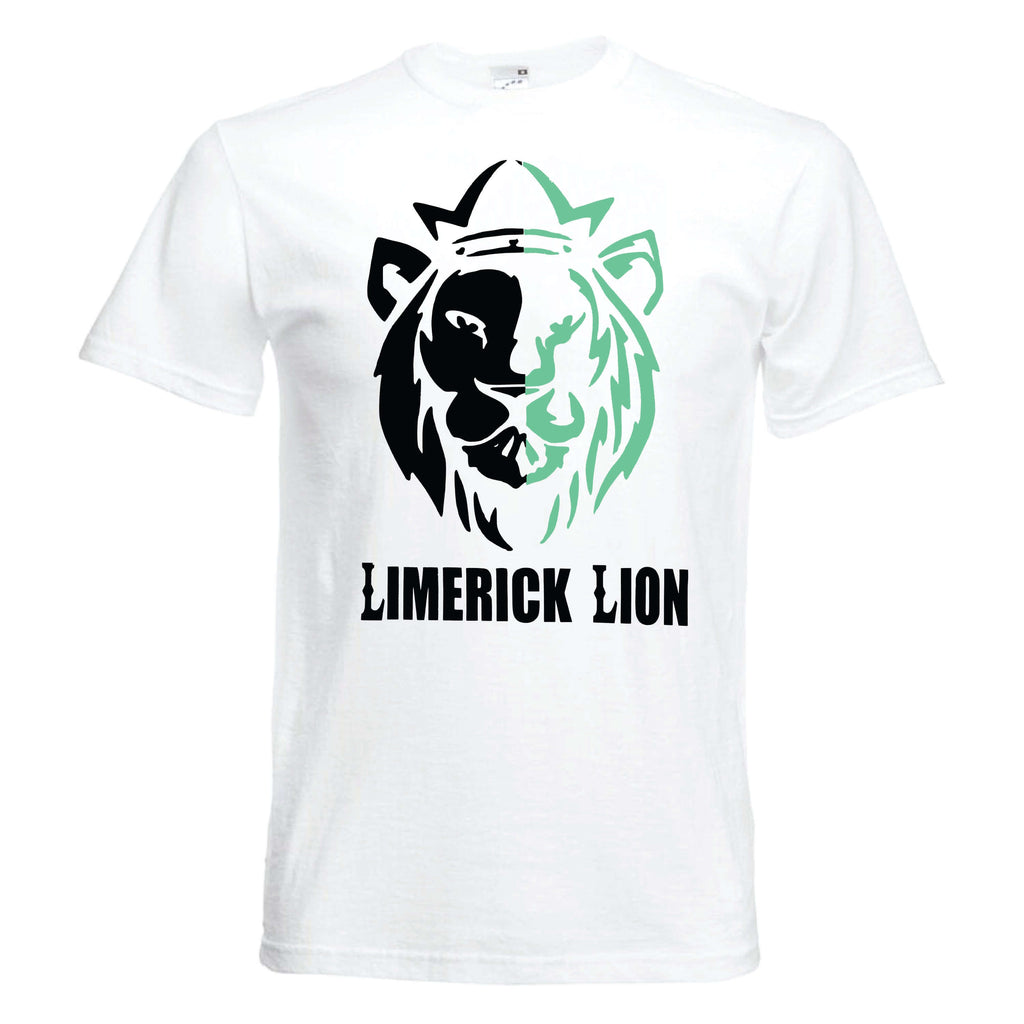 Sale! Limerick Lion T-Shirt (WHITE)